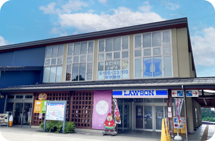 コンビニもあります